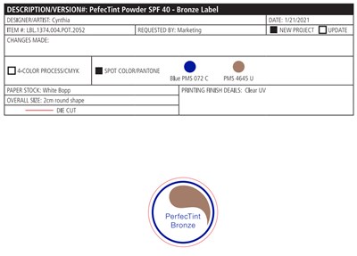 69219-110 Bronze Cap (69219 110 Bronze Cap)